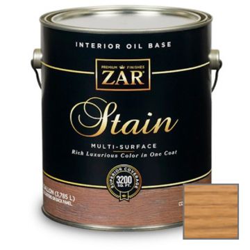 Масло льняное тонирующее Zar Stain Multi-Surface по дереву 127 Золотой закат 0,946 л
