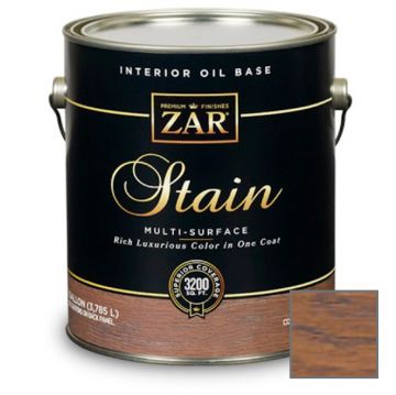 Масло льняное тонирующее Zar Stain Multi-Surface по дереву 115 Старый бурбон 0,946 л