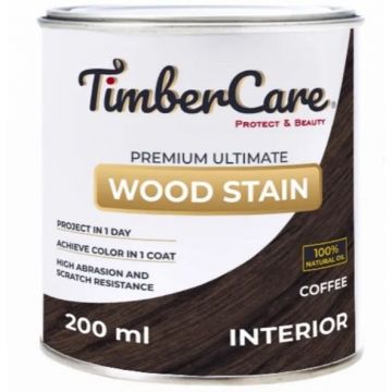 Масло тонирующее высокой прочности для дерева TimberCare Premium Ultimate Wood Stain матовый Кофе/Coffee (350019) 0,2 л