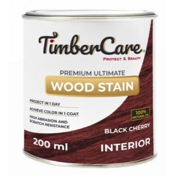 Масло тонирующее высокой прочности для дерева TimberCare Premium Ultimate Wood Stain матовый Черешня/Black Cherry (350031) 0,2 л