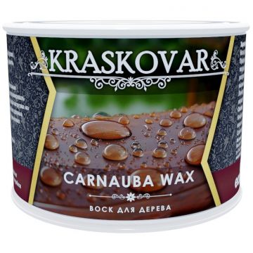 Воск Kraskovar Carnauba Wax для дерева Бесцветный (1900001585) 0,5 л