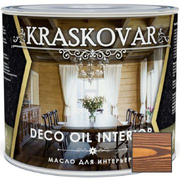 Масло для интерьера Kraskovar Deco Oil Interior Орех гварнери (1900001600) 2,2 л