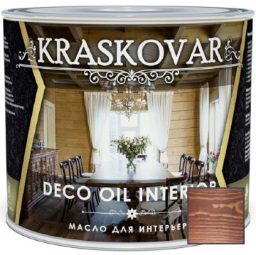 Масло для интерьера Kraskovar Deco Oil Interior Гранатовый (1900001620) 2,2 л