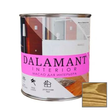 Масло для интерьера Kraskovar (Красковар) Dalamant Interior Тик (ДЛ-00001108) 0,7 л