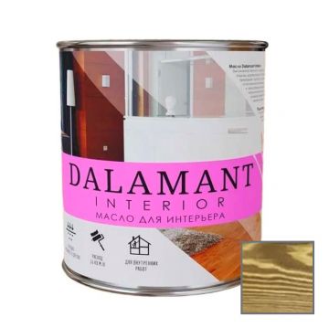 Масло для интерьера Kraskovar (Красковар) Dalamant Interior Можжевельник (ДЛ-00001114) 2 л