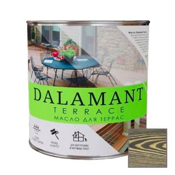 Масло для террас Kraskovar (Красковар) Dalamant Terrace Графит (ДЛ-00001132) 2 л