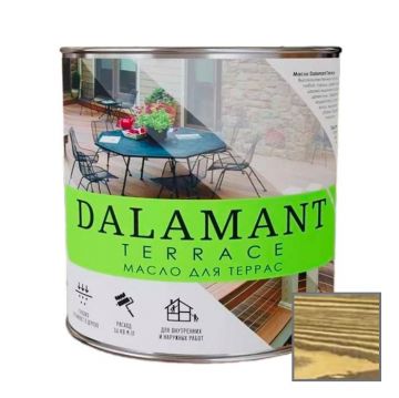 Масло для террас Kraskovar (Красковар) Dalamant Terrace Орех (ДЛ-00001135) 2 л