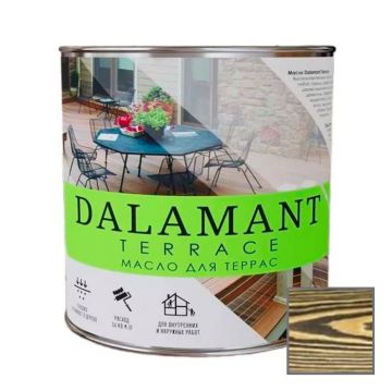 Масло для террас Kraskovar (Красковар) Dalamant Terrace Палисандр (ДЛ-00001137) 2 л