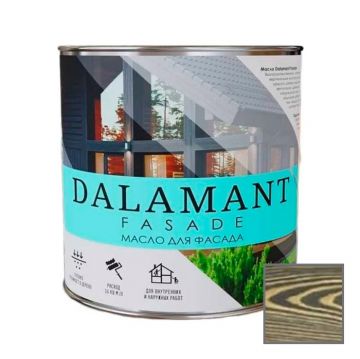 Масло для фасада Kraskovar (Красковар) Dalamant Fasade Графит (ДЛ-00001142) 0,7 л