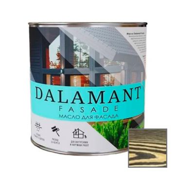 Масло для фасада Kraskovar (Красковар) Dalamant Fasade Эбен (ДЛ-00001149) 0,7 л