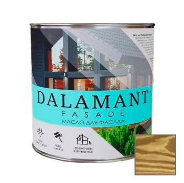 Масло для фасада Kraskovar (Красковар) Dalamant Fasade Тик (ДЛ-00001158) 2 л