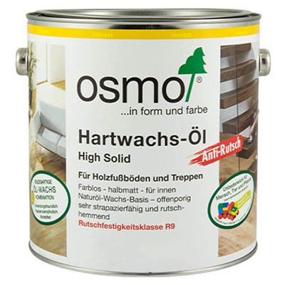 Масло с твердым воском Osmo (Осмо) Hartwachs-Ol Anti-Rutsch Extra R11 с антискользящим эффектом (3089) 0,75 л