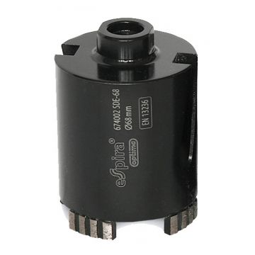 Коронка алмазная для подрозетников Espira SDE 68 мм 674002