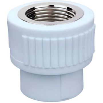 Муфта Vieir (Виеир) полипропиленовая комбинированная 20 мм х 3/4 вн (VER204SF)