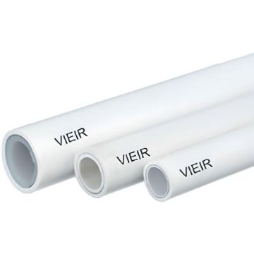 Труба Vieir полипропиленовая армированная 20 х 3,1 мм, м.п. (в штанге 4 м) (VREA20)