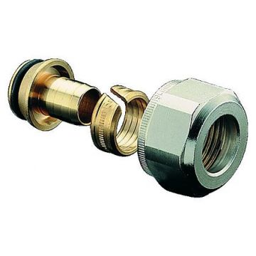 Резьбозажимное соединение Oventrop (Овентроп) Ofix CEP 3/4 x 16 х 2 мм с НГ (накидной гайкой) (1027757)