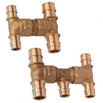 Фитинг-распеделитель Giacomini (Джакомини) на 4 или 5 отводов, для системы GX 20 x 20 x 16 x 16 x 16 GX152Y043