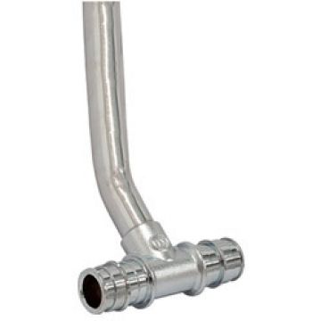 Тройник Giacomini (Джакомини) с хромированной трубкой для системы GX 16x15(L-750 мм)x16 GX158X073
