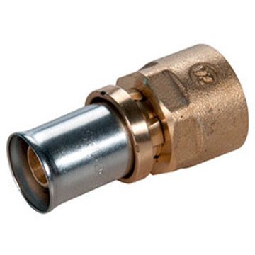 Переходник Giacomini (Джакомини) RM109, В, 1/2″, 16 x 2, латунь, для труб Giacotherm, Giacoflex, многослойных и полибутиленовых RM109Y033