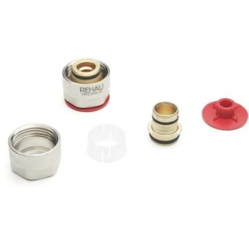 Резьбозажимное соединение Rehau (Рехау) Rautherm S, НГ ЕК, 3/4″, 17 x 2, латунь 12506071002