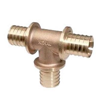 Тройник Rehau (Рехау) Rautitan, 50, 50, 50, бронза (RX+) , равнопроходной 14562801001