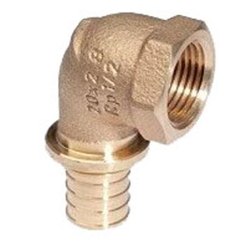 Угольник-переходник Rehau (Рехау) Rautitan, В, 25, 1″, бронза (RX+) 14563571001