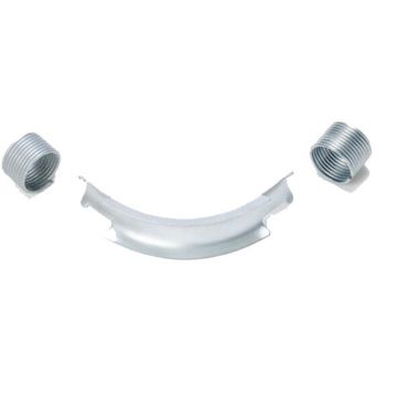 Фиксатор поворота Rehau (Рехау) Rautitan, 90, 20, оцинкованная сталь, с кольцами 11388911002