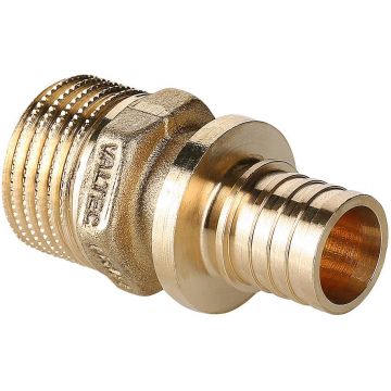 Соединитель надвижной Valtec (Вальтек) VTm.401.BG.002004 с переходом на нар.р. 20(2,8) х 1/2