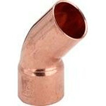Колено под пайку Viega (Виега) НВ 45 град., DN 42 мм, медь, модель 95040 110338