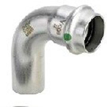 Отвод НB 90 град. Viega (Виега) Sanpress Inox с SC-Contur нержавеющая сталь, 18 мм, модель 2316.1 435714