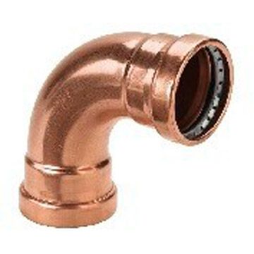 Угол Viega (Виега) Profipress XL 90 с SC-Contur 64,0 мм, медь, модель 2416XL 577681