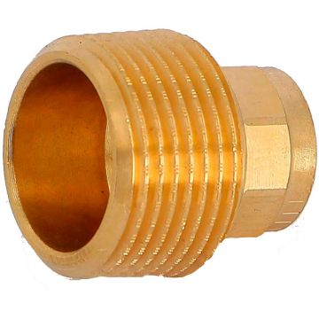 Переход на наружную резьбу Viega (Виега) 15х3/4″, бронза, модель 94243G 102234