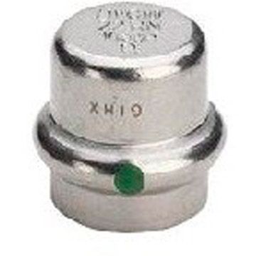 Заглушка Viega (Виега) Sanpress inox с SC-Contur нержавеющая сталь, 35 мм, модель 2356 452896