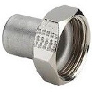 Разьемное соединение Viega (Виега) Sanpress Inox с SC-Contur с плоским уплотнением, 15 x 3/4″, нержавеющая сталь, модель 2364 438180