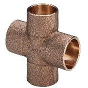 Крестовина Viega (Виега) под пайку,красная бронза DN15 модель 94180 138851
