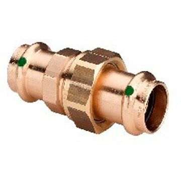 Разъмное соединение Viega (Виега) Sanpress с SC-Contur 28, с плоским уплотнением, бронза, модель 2260 124311