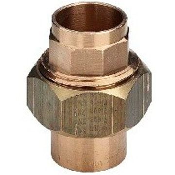 Разъемное соединение Viega (Виега) под пайку, бронза, с плоским уплотнением, DN 35, модель 94330 176174