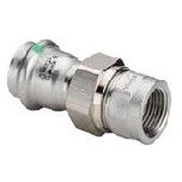 Разьемное соединение Viega (Виега) Sanpress inox с SC-Contur с переходом на ВР, 15 x 3/4″, нержавеющая сталь, модель 2362 437466