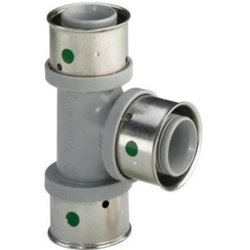 Пресс-тройник Pexfit Pro Viega (Виега) 20 мм, из PPSU, модель 4718 608804