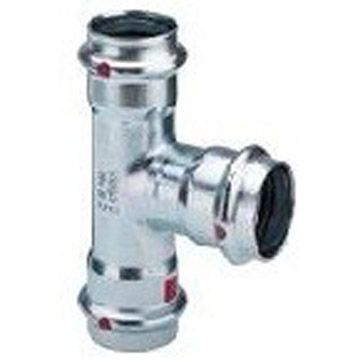 Тройник Viega (Виега) Prestabo с SC-Contur из оцинк.стали, 22х15х22 мм, модель 1118 558697