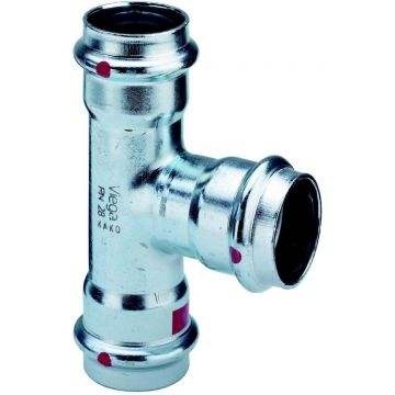 Тройник Viega (Виега) Prestabo с SC-Contur из оцинк.стали, 54x15x54 мм, модель 1118 642570