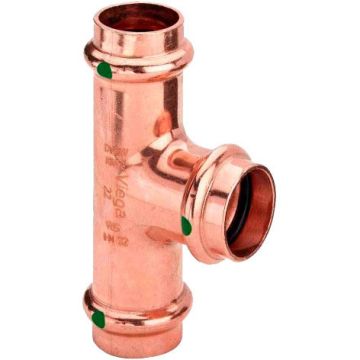 Тройник Viega (Виега) Profipress c SC-Contur 35x28x35, медь, модель 2418 292041