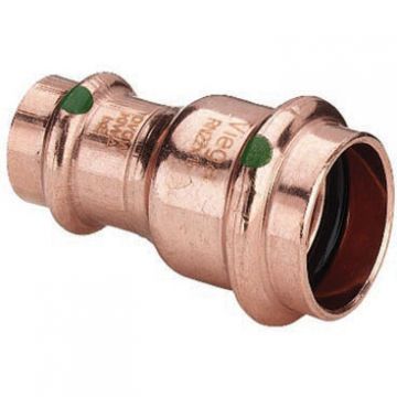 Муфта Viega (Виега) Profipress c SC-Contur 22 х 18, редукционная, медь, модель 2415.2 325800