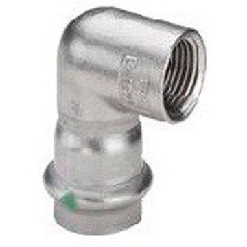 Угловой переход BP 90 Viega (Виега) Sanpress Inox, c SC-Contur 22 x 1″, нержавеющая сталь, модель 2314.2 437039