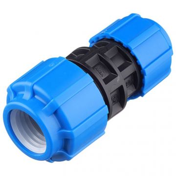 Муфта ПНД компрессионная соединительная переходная Политэк (Politek) ТПК-АКВА 40 х 25 мм (50024025)