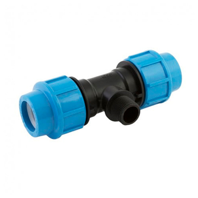 Тройник с наружной трубной резьбой Джилекс (Jeelex) 32 х 1 х 32 мм (9440)