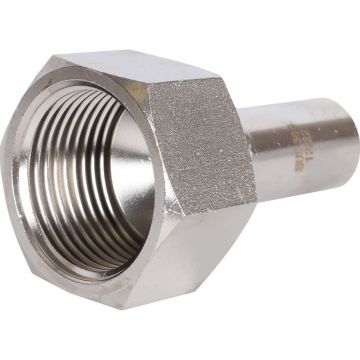 Вставка переходная Rommer (Роммер) НПр-ВР, 28х1, из нержавеющей стали прессовой (RSS-0023-000281)