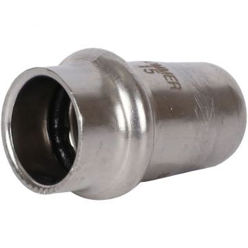 Заглушка Rommer (Роммер) ВПр, 18, из нержавеющей стали прессовой (RSS-0025-000018)