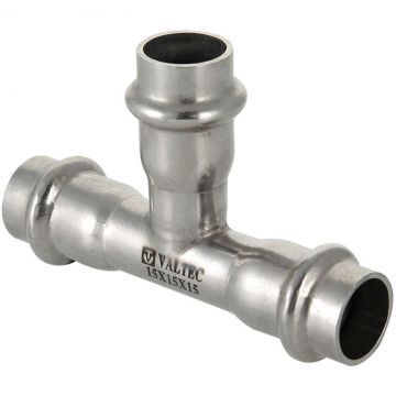 Тройник Valtec (Вальтек) VTi.931.I.282822 нерж. сталь 28х28х22 мм