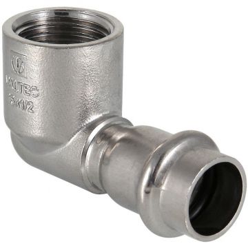 Угольник Valtec (Вальтек) VTi.952.I.002204 90° с вн.р. нерж. сталь 22х1/2″